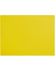500mm x 350mm Commercial Cutting Board in Yellow 10mm | Stalwart DA-LK35501TYE