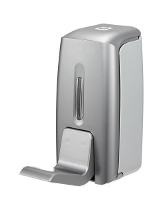 Commercial Wall Mounted Manual Soap Dispenser Silver | Stalwart DA-HSDF7002SILVER