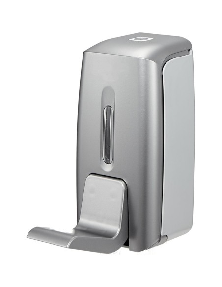 Commercial Wall Mounted Manual Soap Dispenser Silver | Stalwart DA-HSDF7002SILVER