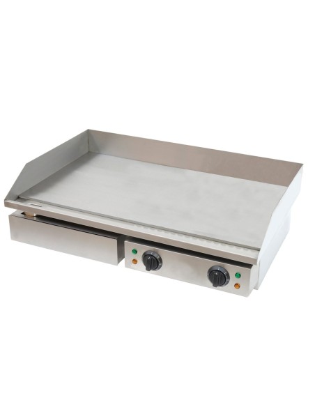 Commercial Griddle Smooth 730x500x230mm 4.4kW Electric |DA-FT820