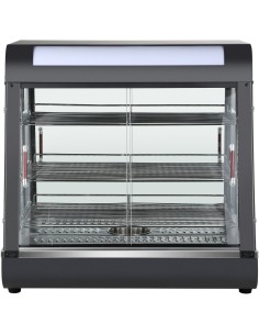 Commercial Heated showcase food warmer 660mm Width Countertop | Stalwart DA-HW601 2