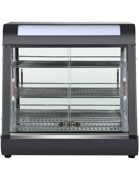 Commercial Heated showcase food warmer 660mm Width Countertop | Stalwart DA-HW601