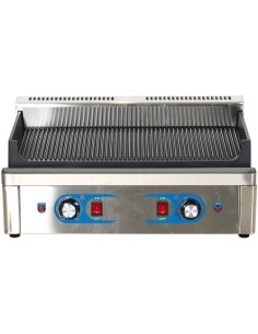 Professional Grill Electric 1 zone 2.3kW Ribbed Cast iron top | Stalwart DA-GP5530EW 2