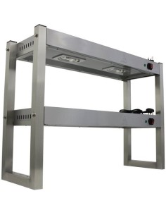 Commercial Quartz Lamp Heating Gantry 2 tier 900mm | Stalwart DA-FWL092