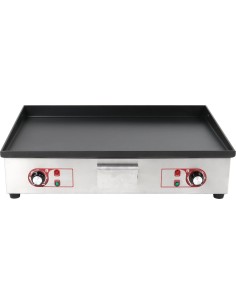Commercial Griddle Smooth 730x500mm Enamelled plate 3kW Electric | DA-EG7350 2