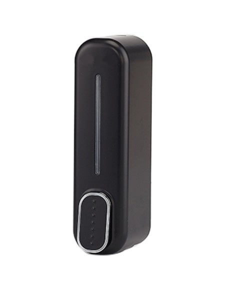 Commercial Wall Mounted Manual Soap Dispenser Black | Stalwart DA-HSDF7020BLACK