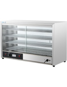 4 Tier Heated Display Case Countertop | DA-HW805
