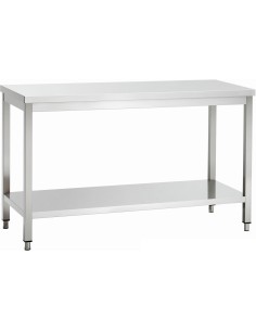 Professional Work table Stainless steel Bottom shelf 1800x700x900mm | Stalwart DA-THATS187