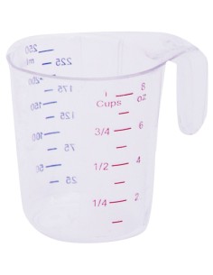 Polycarbonate Measuring Jug 1 Cup Heavy duty | Stalwart DA-MC3