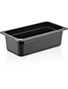 Polycarbonate Gastronorm Pan GN1/3 Depth 150mm Black | Stalwart DA-GNP13150B