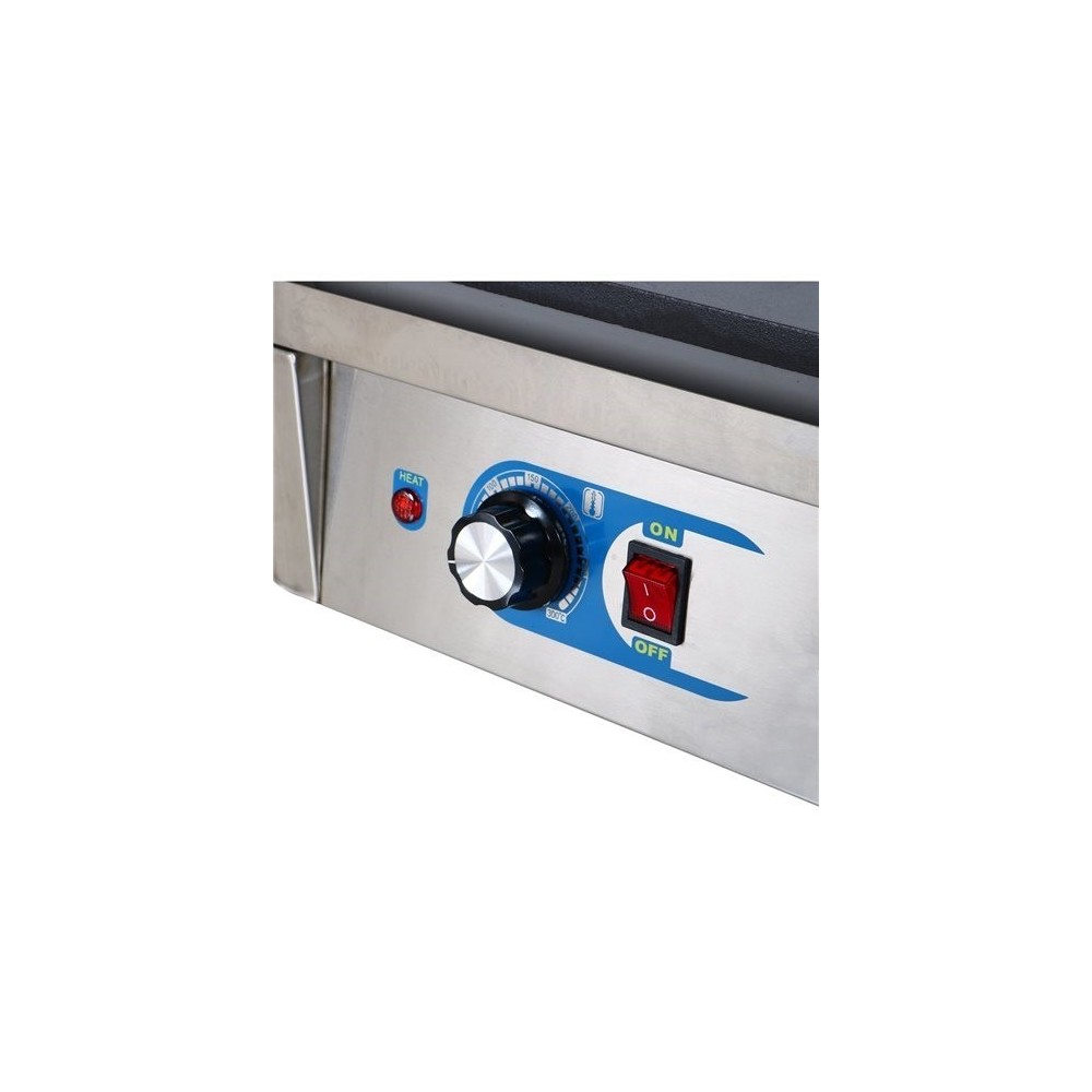 Professional Grill Electric 1 zone 2.3kW Smooth Cast iron top | Stalwart DA-GP5530GW