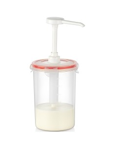 Round Sauce Pump Dispenser 1.5L | Stalwart DA-GDP04