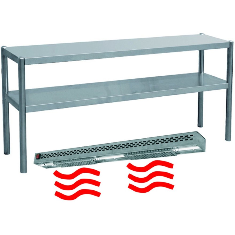 Heated Gantry with Strip heater 2 levels Width 1800mm Height 700mm | DA-THAB2R187-THKBS174