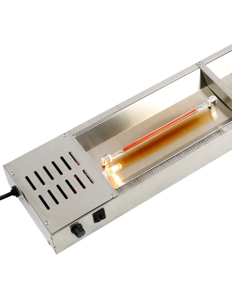 Commercial Gantry with Strip heater & Lighting 1800mm | DA-XDHHB18001T