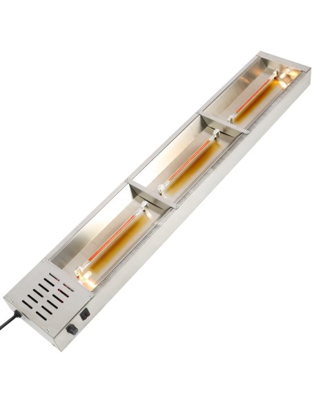 Commercial Gantry with Strip heater & Lighting 1800mm | DA-XDHHB18001T