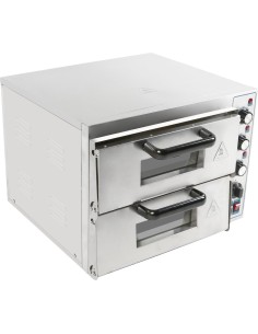 Electric Pizza oven 2 Chambers | Stalwart DA-MLP2ST 2