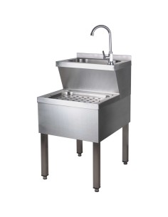 Janitorial Sink & Basin Stainless steel Depth 700mm | DA-VHWA57