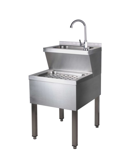 Janitorial Sink & Basin Stainless steel Depth 700mm | DA-VHWA57