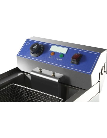 Commercial Fryer Single Electric 16 litre 5kW Free standing | DA-HEF161C