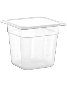 Polypropylene Gastronorm Pan GN1/6 Depth 150mm | Stalwart DA-GNPP16150