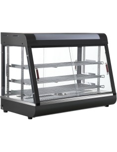 Commercial Heated showcase food warmer 900mm Width Countertop | Stalwart DA-HW602