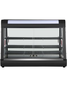 Commercial Heated showcase food warmer 900mm Width Countertop | Stalwart DA-HW602 2