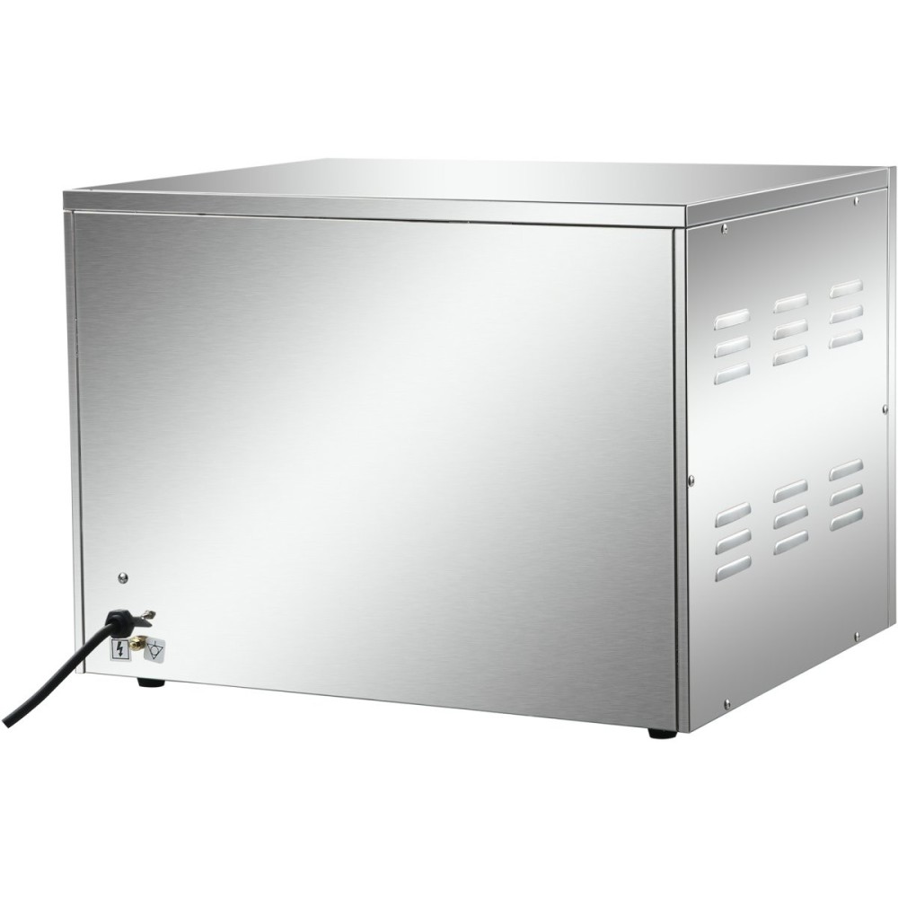 Electric Pizza oven 4+4 pizzas of 8'' | Stalwart DA-HEP2ST
