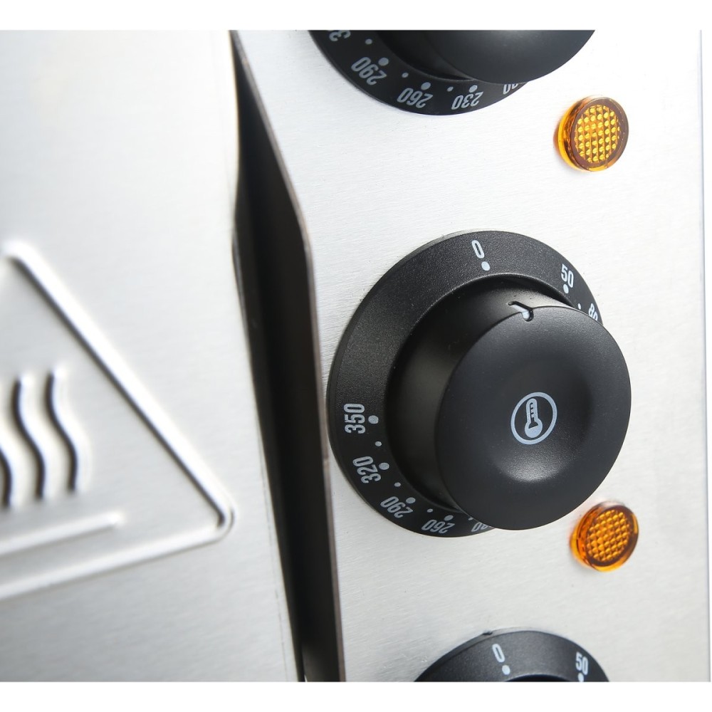 Electric Pizza oven 4+4 pizzas of 8'' | Stalwart DA-HEP2ST