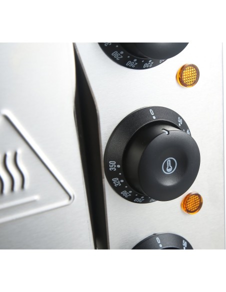 Electric Pizza oven 4+4 pizzas of 8'' | Stalwart DA-HEP2ST