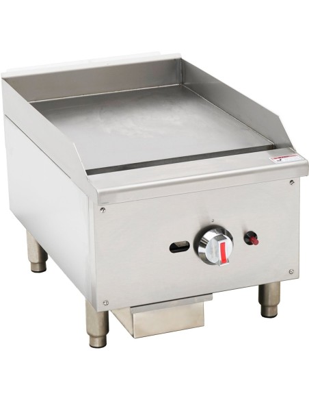 Premium Commercial Gas Griddle Smooth plate 1 burner 7.5kW Countertop | DA-EGG16S