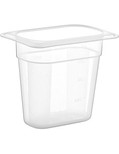 Polypropylene Gastronorm Pan GN1/9 Depth 150mm | Stalwart DA-GNPP19150