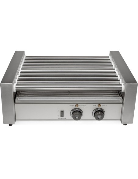 Commercial Hot dog roller grill 30 hot dogs | Stalwart DA-RG09S