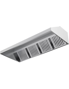 Wall type Extraction Canopy 1 filter 1000x700x500mm | Stalwart DA-DDVLK1075