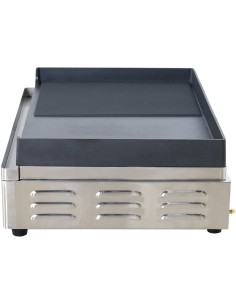 Professional Grill Electric 2 zones 4.6kW Smooth/Ribbed Cast iron top | Stalwart DA-GP7050EGW