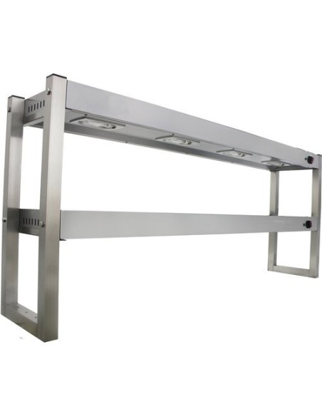 Commercial Quartz Lamp Heating Gantry 2 tier 1500mm | Stalwart DA-FWL152