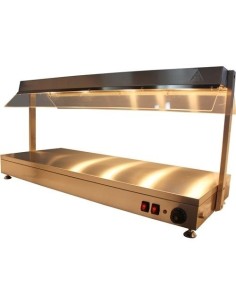Electric Food Warmer with Gantry 1240mm 2.05kW | Stalwart DA-SFW4L 2