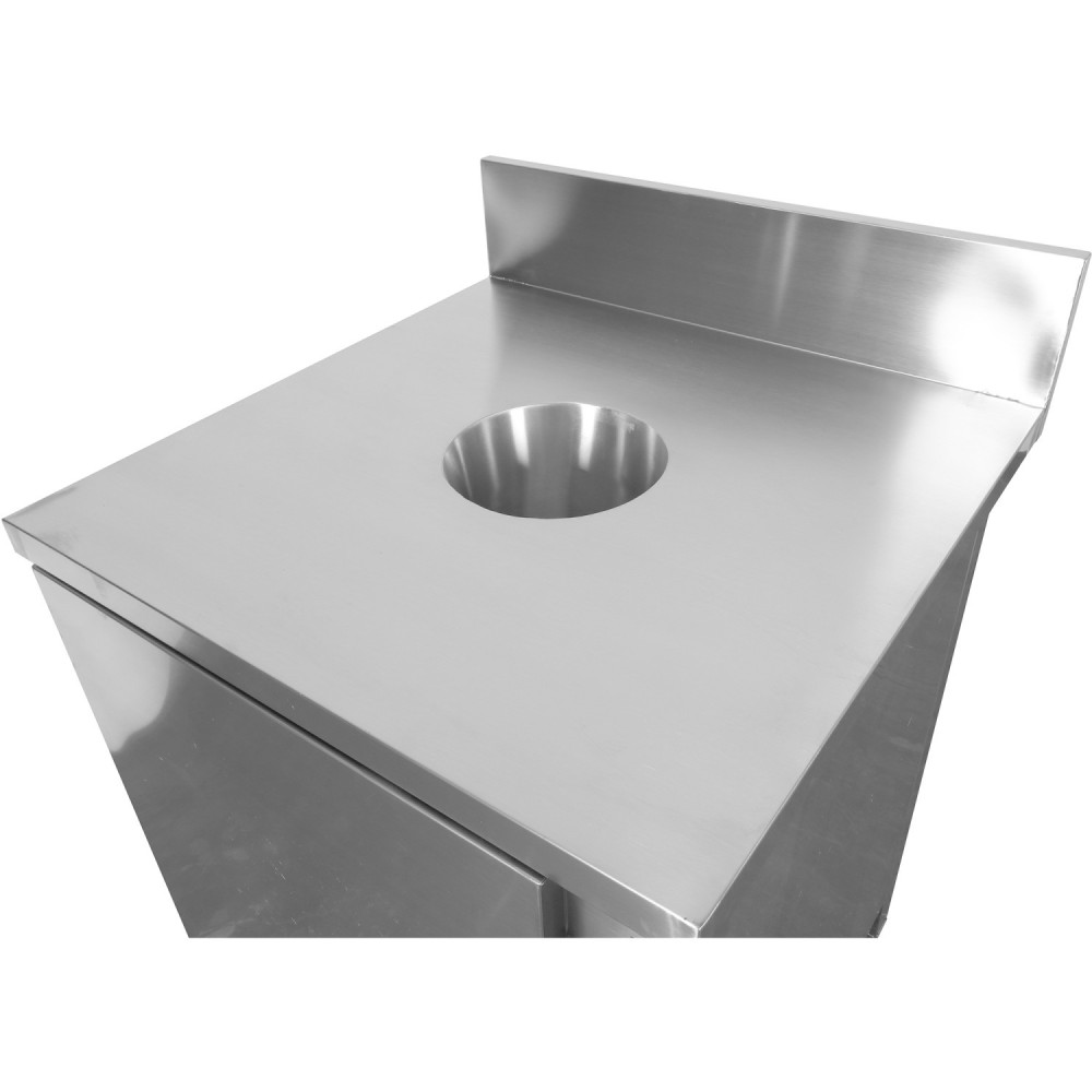 Commercial Waste Bin Cabinet Stainless steel | Stalwart DA-WRSA7070H