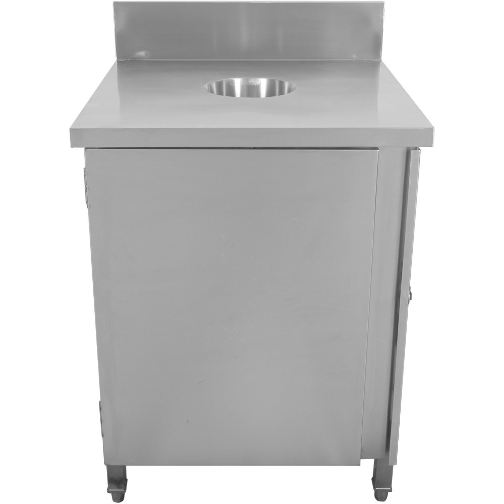 Commercial Waste Bin Cabinet Stainless steel | Stalwart DA-WRSA7070H