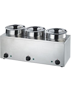 Bain Marie 3 Hot pots 3x3.5 litres | DA-BMP43