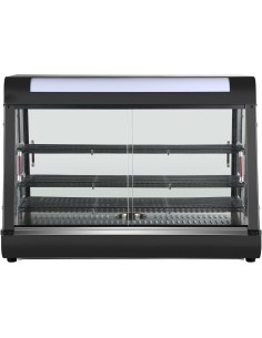 Commercial Heated showcase food warmer 1200mm Width Countertop | Stalwart DA-HW603 2