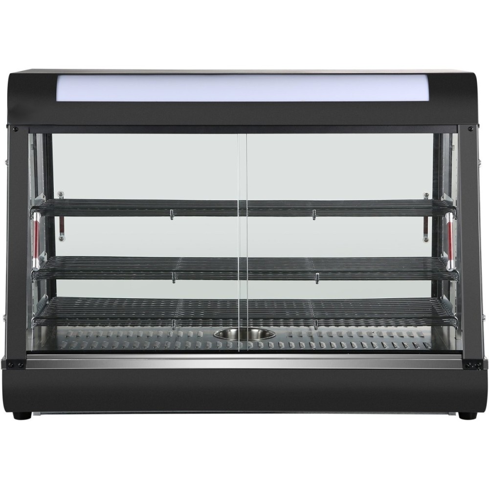 Commercial Heated showcase food warmer 1200mm Width Countertop | Stalwart DA-HW603