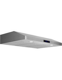 Commercial Extraction Canopy with Filter, Cooker Hood, Fan, Lights &amp 3 Speeds 900mm Undermount | Stalwart DA-UC2002036D
