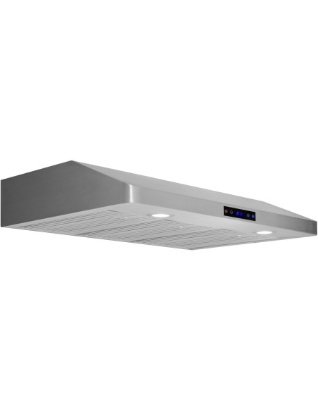 Commercial Extraction Canopy with Filter, Cooker Hood, Fan, Lights &amp 3 Speeds 900mm Undermount | Stalwart DA-UC2002036D
