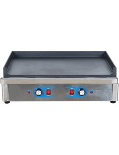 Professional Grill Electric 2 zones 4.6kW Smooth Cast iron top | Stalwart DA-GP7050GW 2