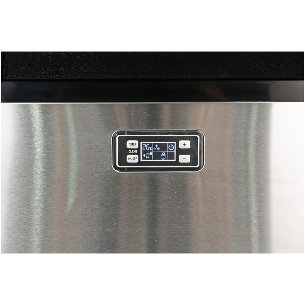 Commercial Ice Cube Maker Machine 35kg per 24hrs 15kg bin 22x22mm Cubes | HZB35