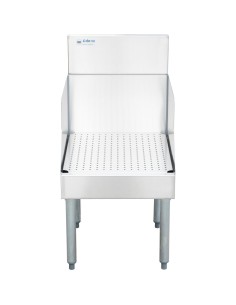 Commercial Recessed Bar Drainboard with Backsplash Stainless steel 760x640x760mm | DA-RPBDU2530 2