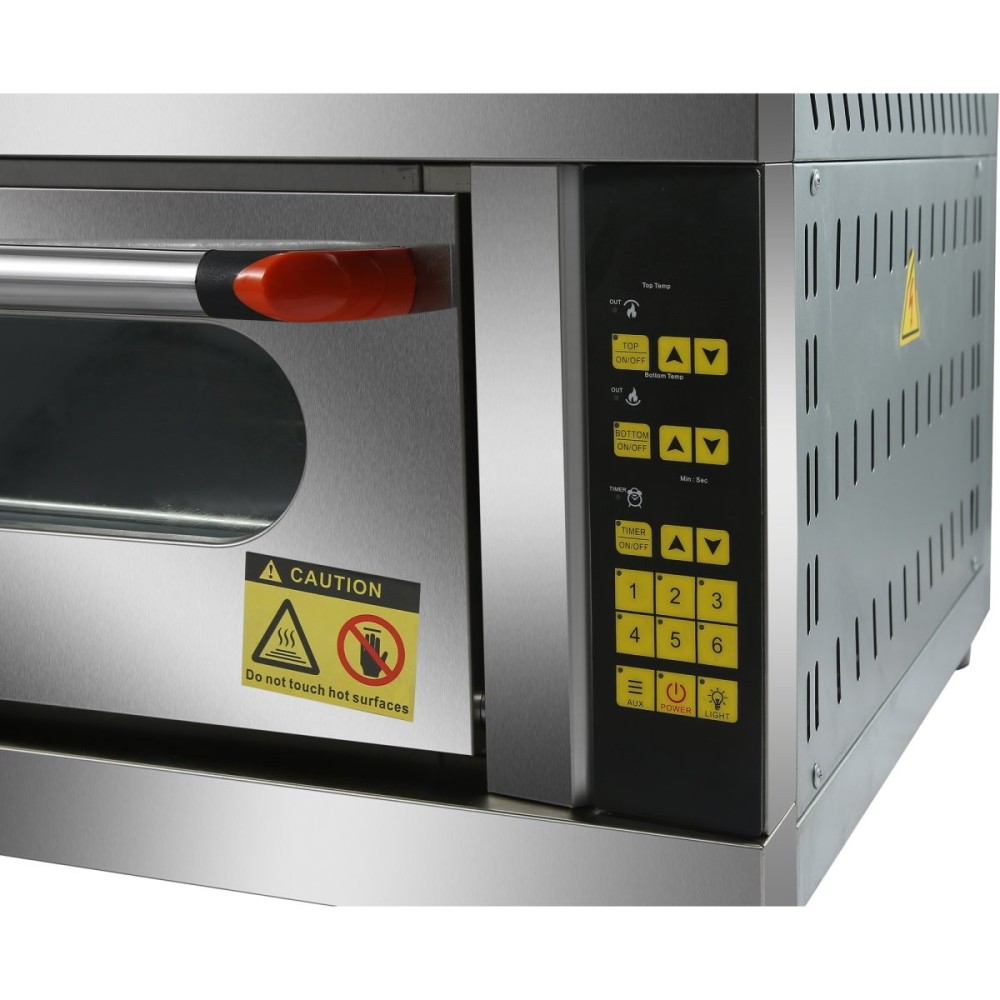 Commercial Electric Bakery Oven 1 Chamber 4kW | Stalwart DA-HEO11Q