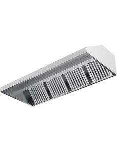 Wall type Extraction Canopy 1 filter 1000x900x500mm | Stalwart DA-DDVLK1095