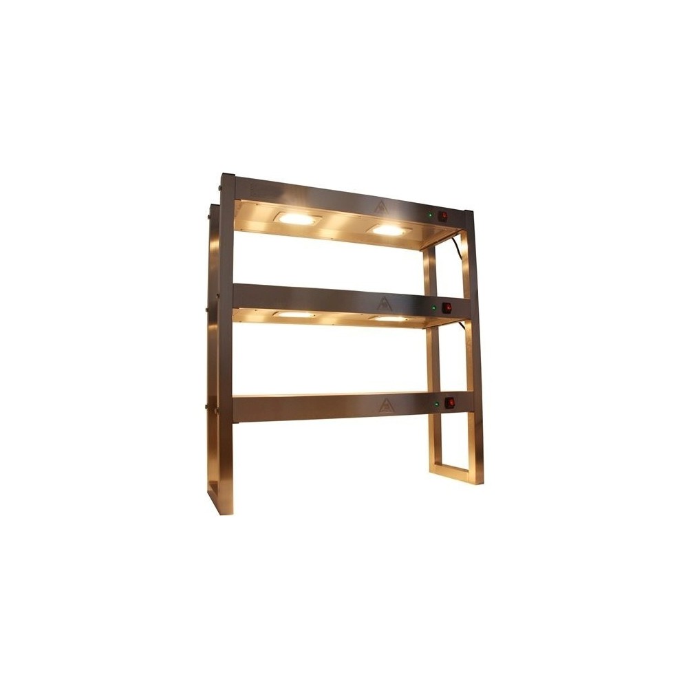 Commercial Quartz Lamp Heating Gantry 3 tier 900mm | Stalwart DA-FWL093