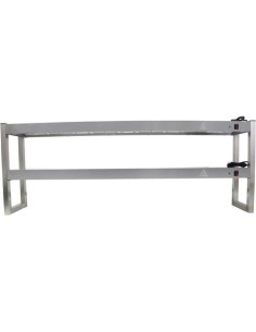 Commercial Quartz Lamp Heating Gantry 2 tier 1800mm | Stalwart DA-FWL182